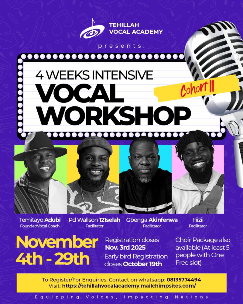 4-Week Intensive Vocal Workshop