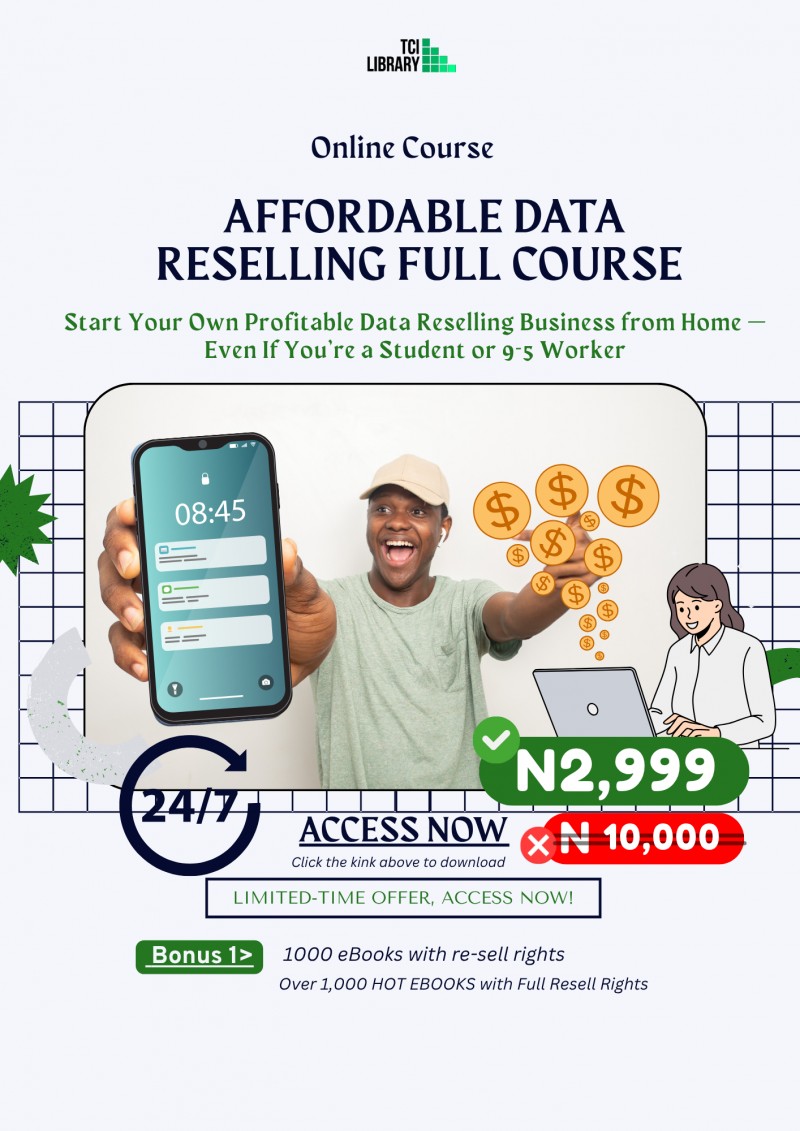 Affordable Data Reselling Course
