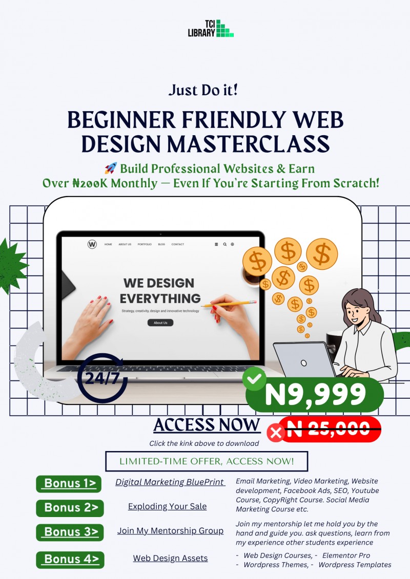 Beginner Friendly Web Design Masterclass