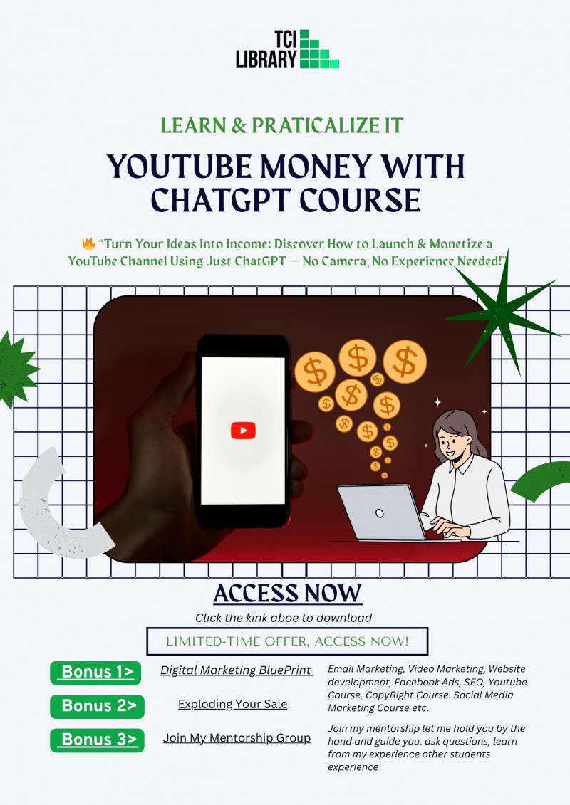 Youtube Money With ChatGPT Course