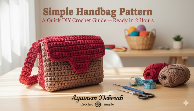 DIY guide - Simple Handbag