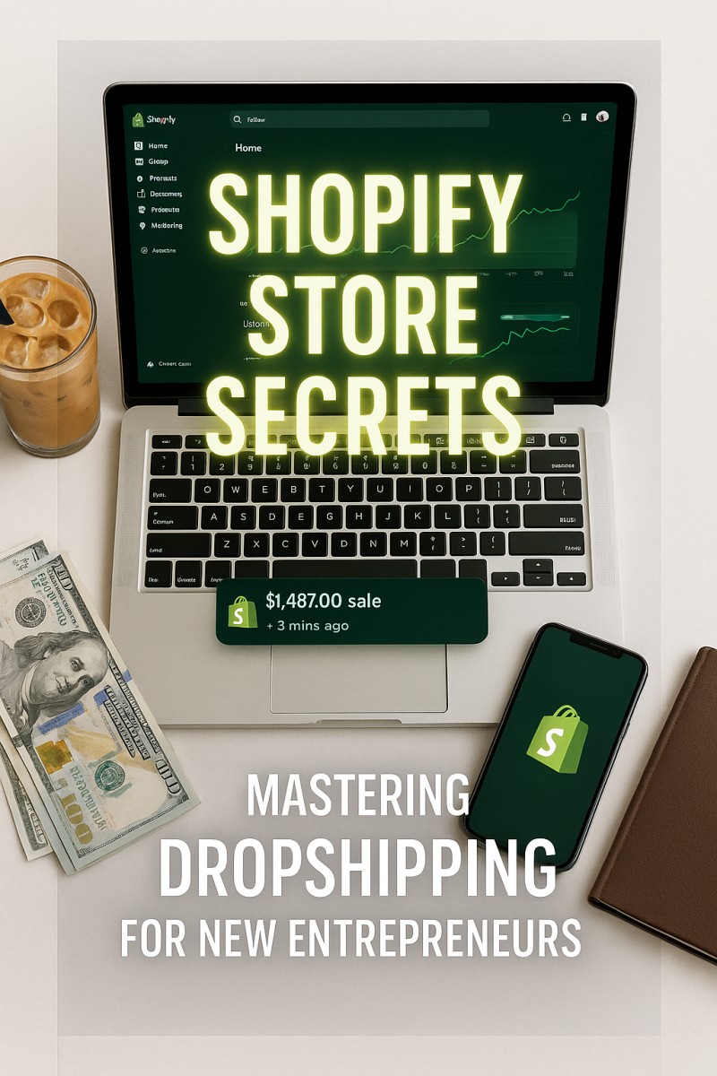 SHOPIFY STORE SECRETS : MASTERING DROP SHIPPING FOR NEW ENTREPRENEURS