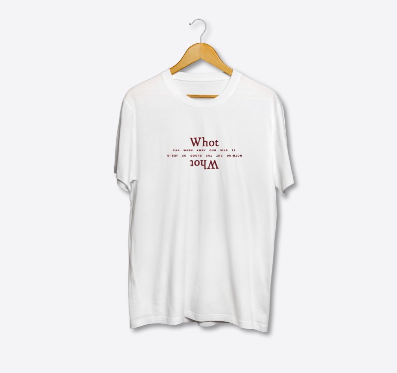 WHOT WHITE T-SHIRT