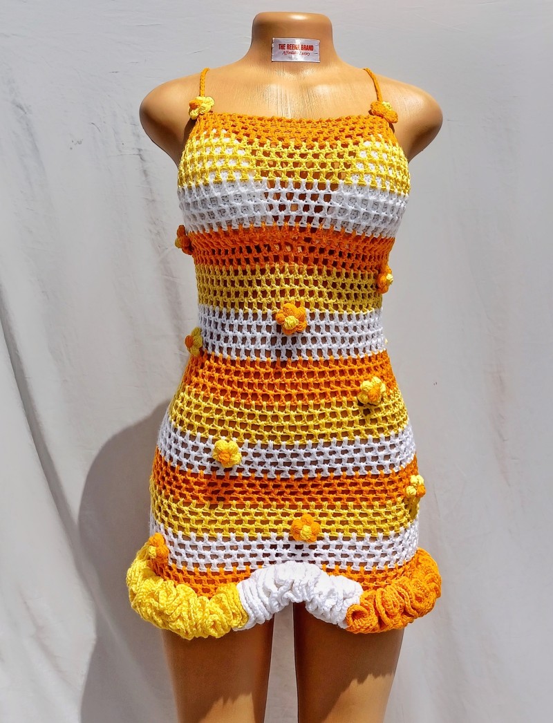 CANDY POP MESH DRESS