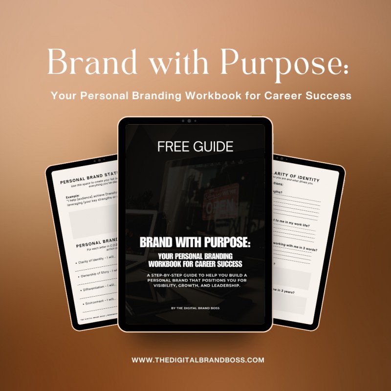 Brand with Purpose: Your Personal Branding Workbook for Career Success