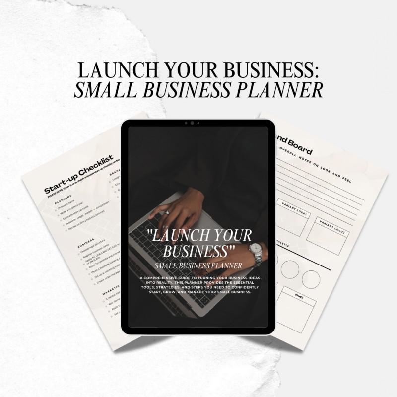 Launch Your Business: SMALL BUSINESS PLANNER