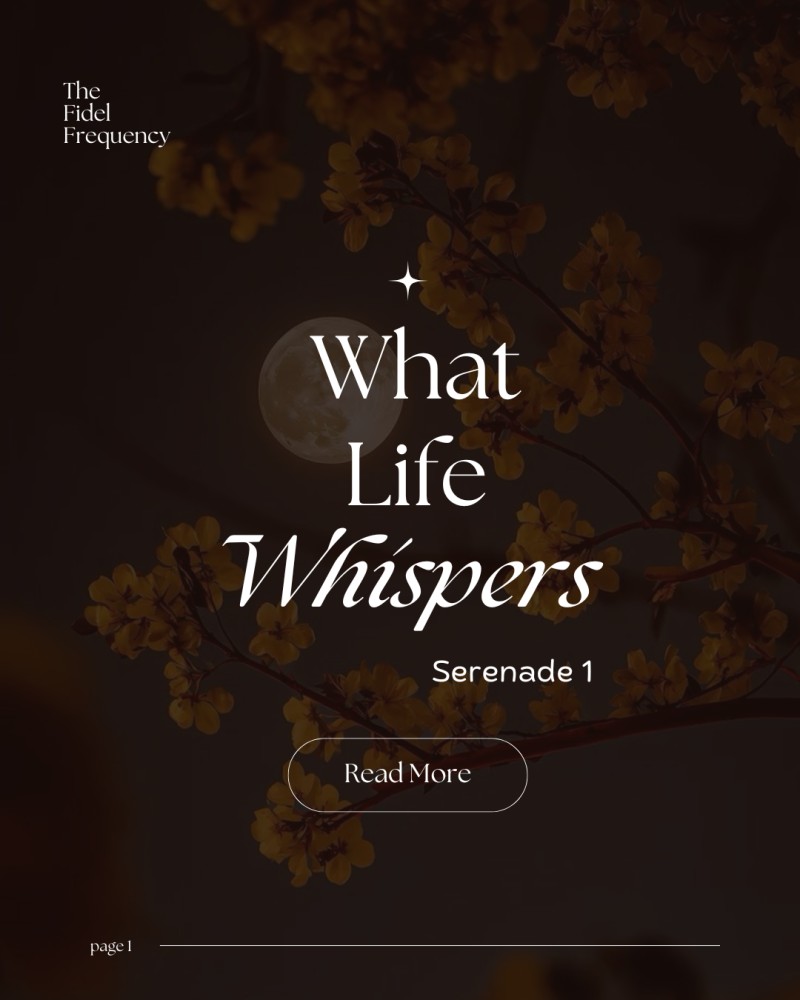 What Life Whispers. Serenade 1