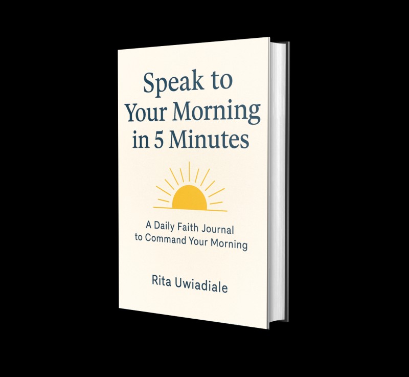 Speak to your Morning in 5  Minutes " A Daily Faith Journal to Command Your Morning”
