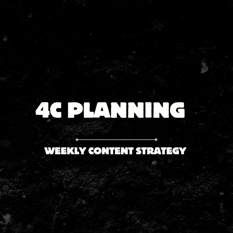 4C Planning Strategy