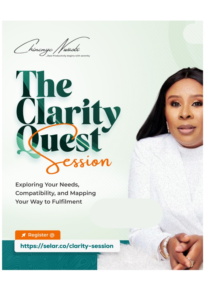 The Clarity Quest session with Chinny