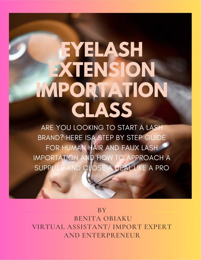 A-Z Eyelash Importation Class 2025
