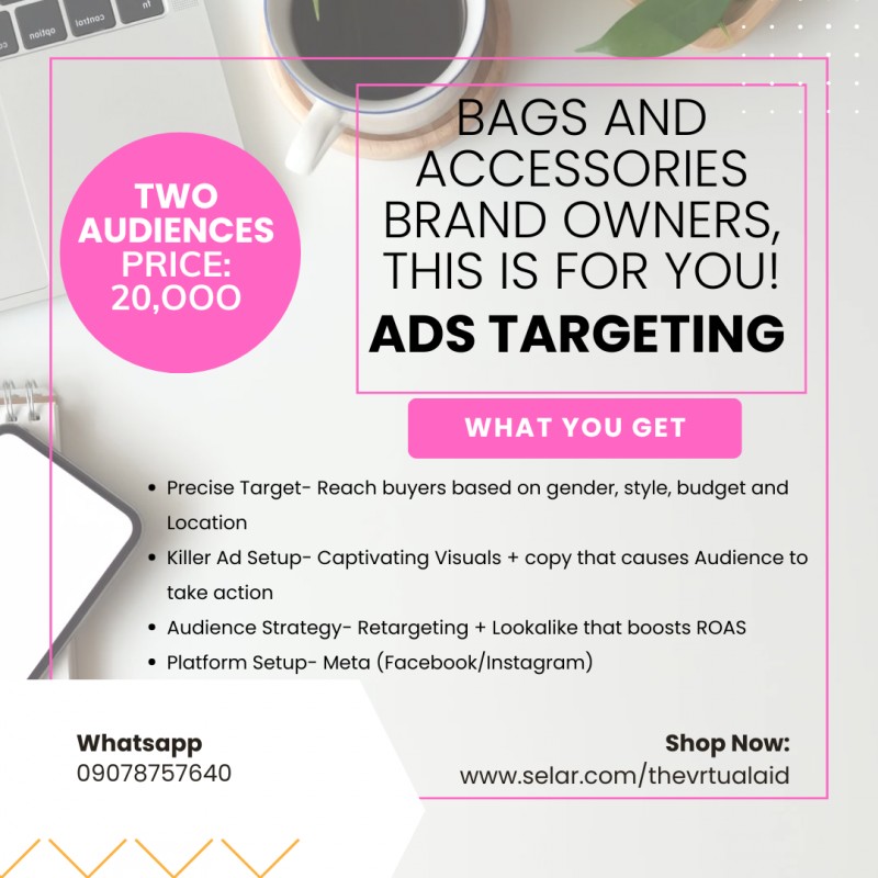 Bags and Accessories Ads Target