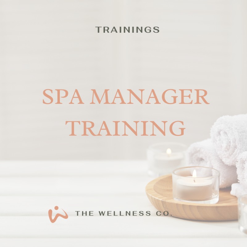 SPA MANAGER TRAINING
