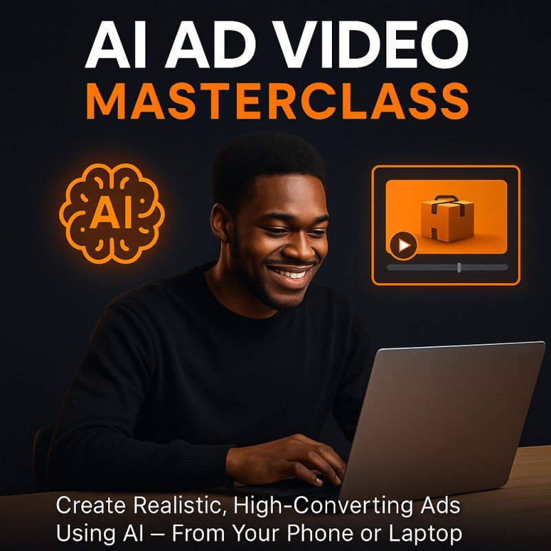 Buy AI AD VIDEO MASTERCLASS by Think Tech on Selar