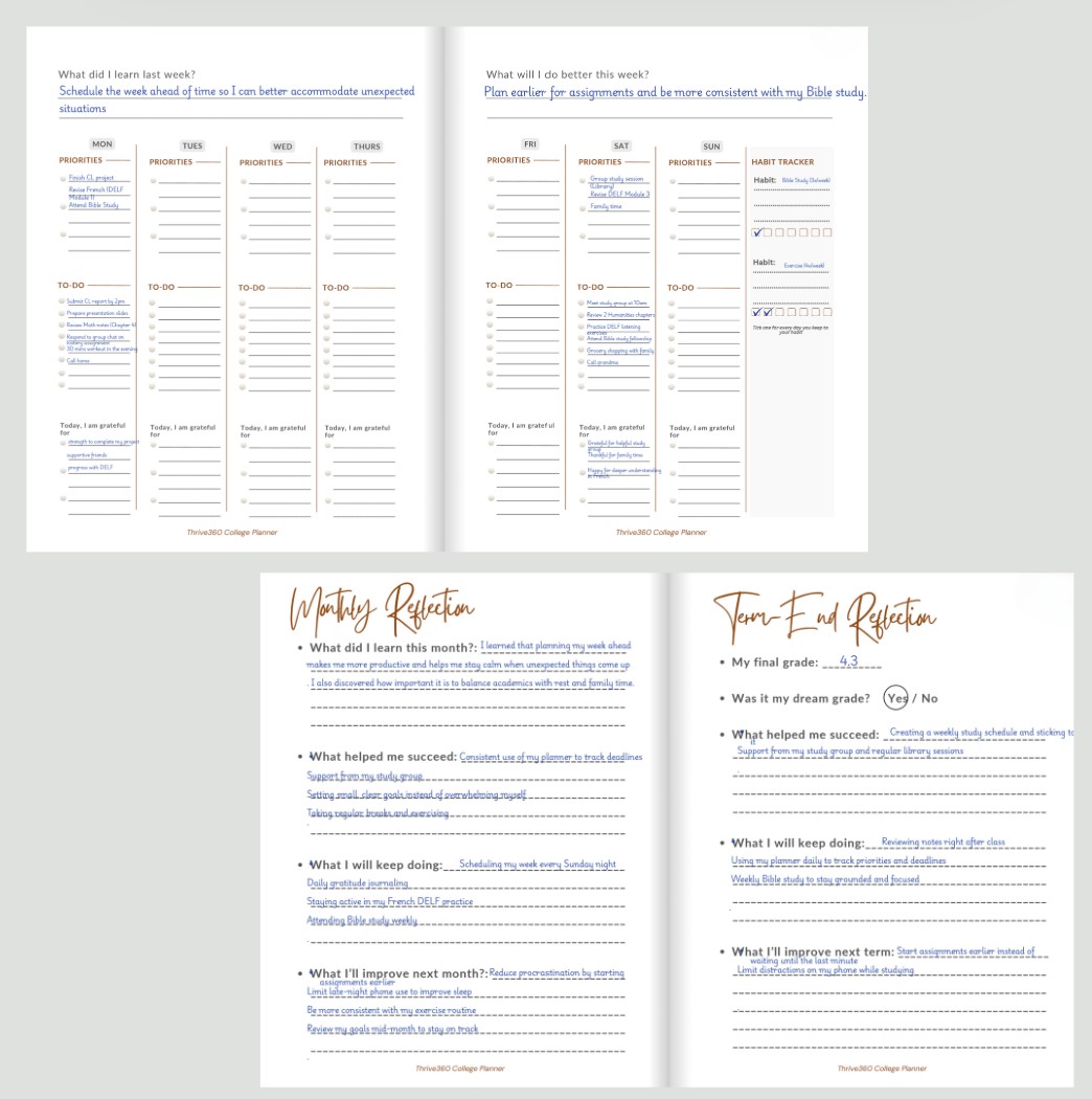 The Thrive360 College Planner