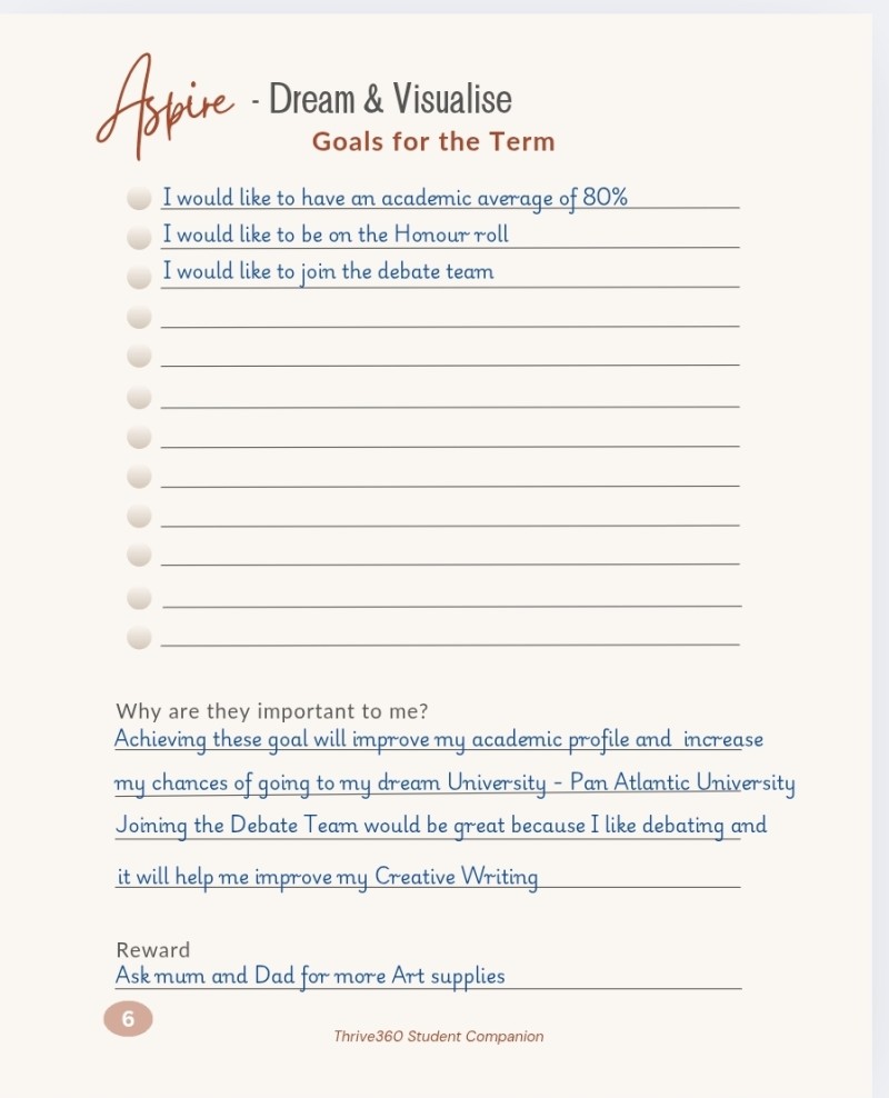 The Thrive360 Student Companion