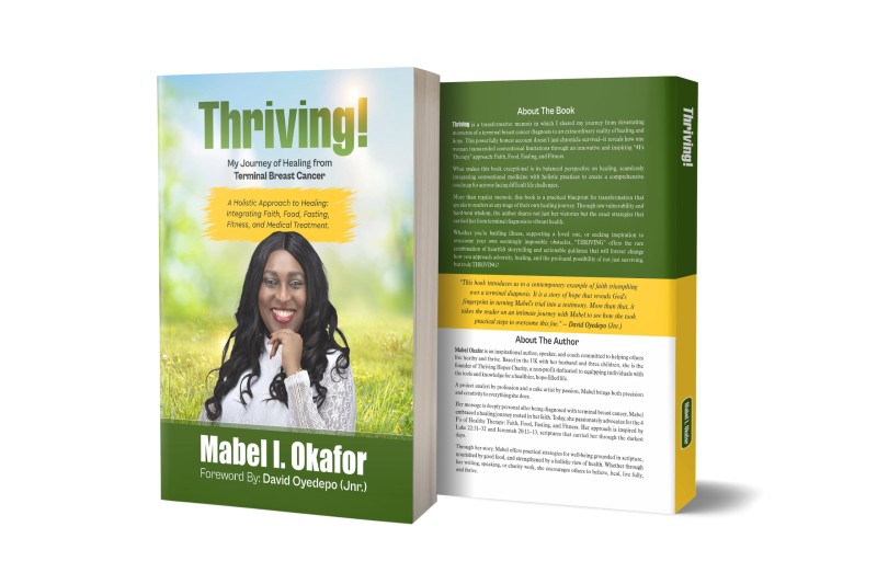 Thriving: My Journey of Healing Through Terminal Breast Cancer UK Copy