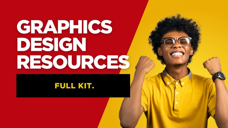 GRAPHIC DESIGN RESOURCES FULL KIT.