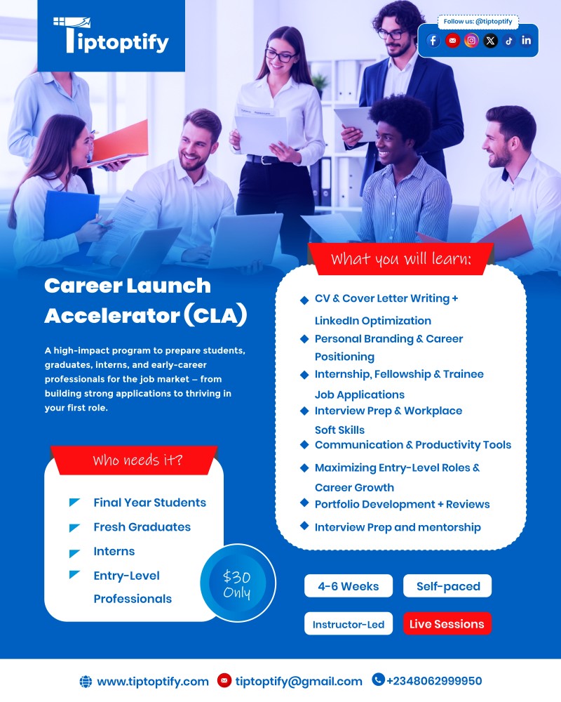 Career Launch: Get Job Ready, Stand Out and Grow