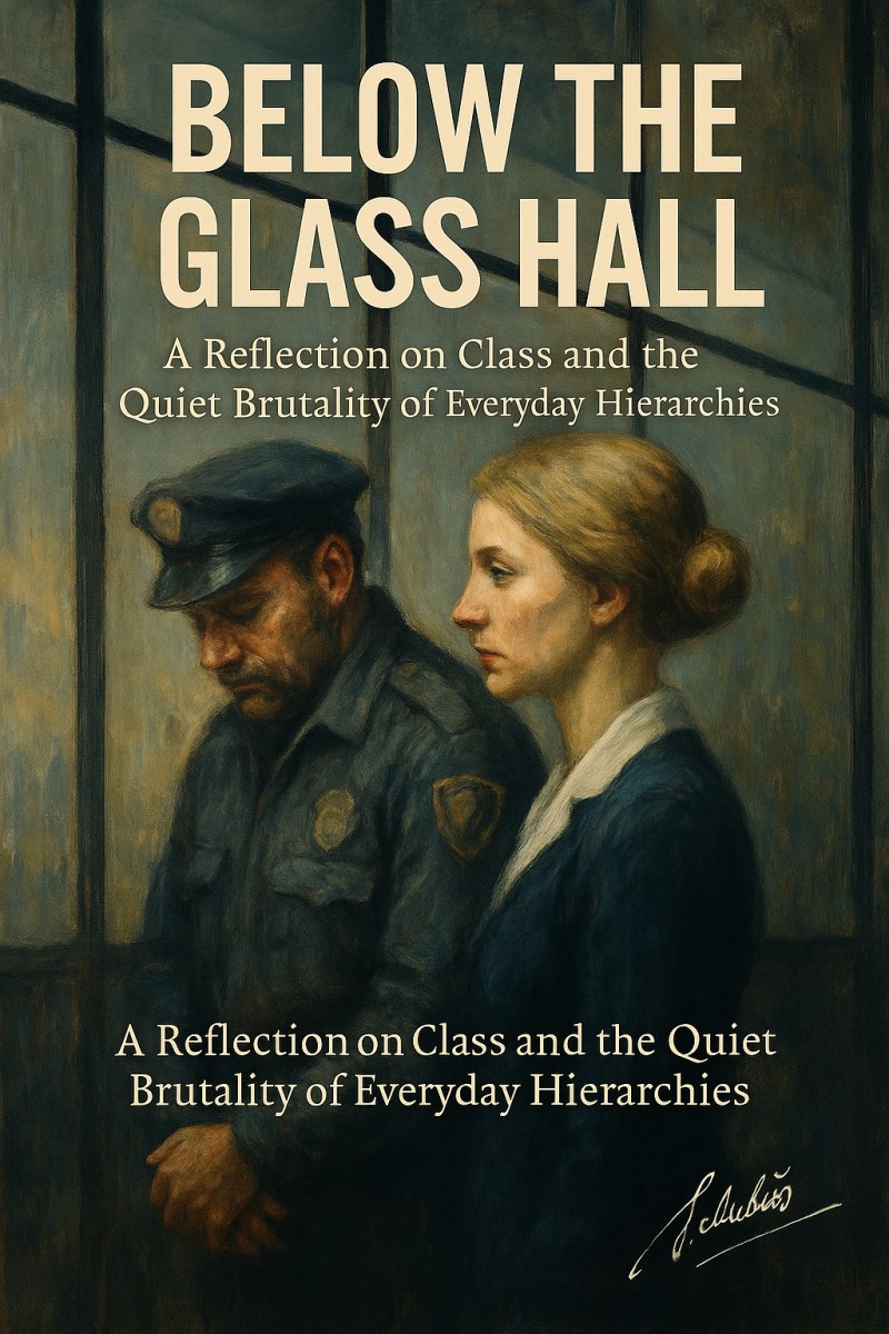 BELOW THE GLASS HALL :  A Reflection on Class and the Quiet Brutality of Everyday Hierarchies