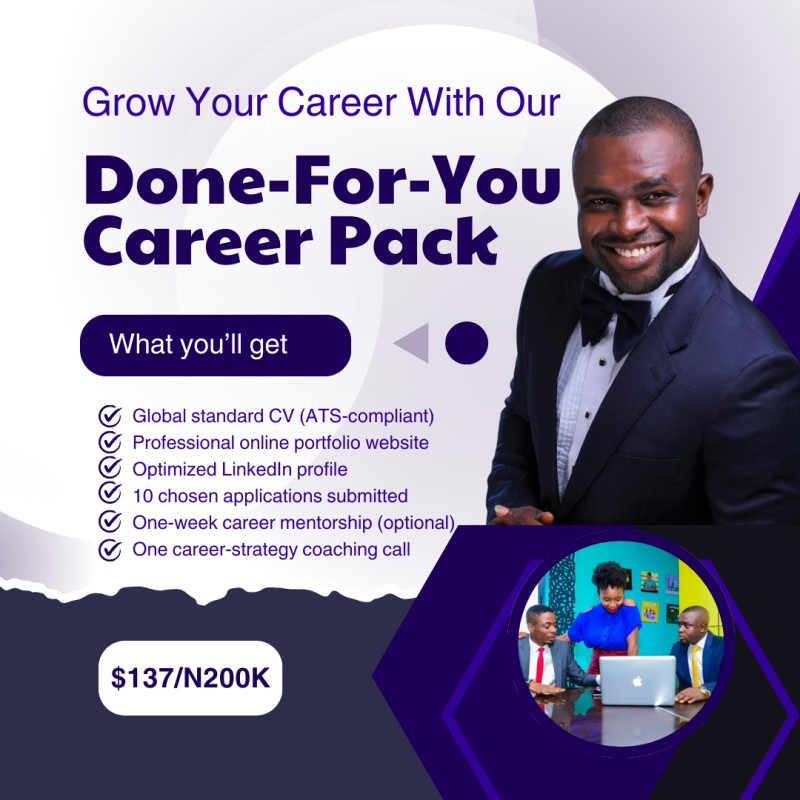 Done-For-You Career Pack