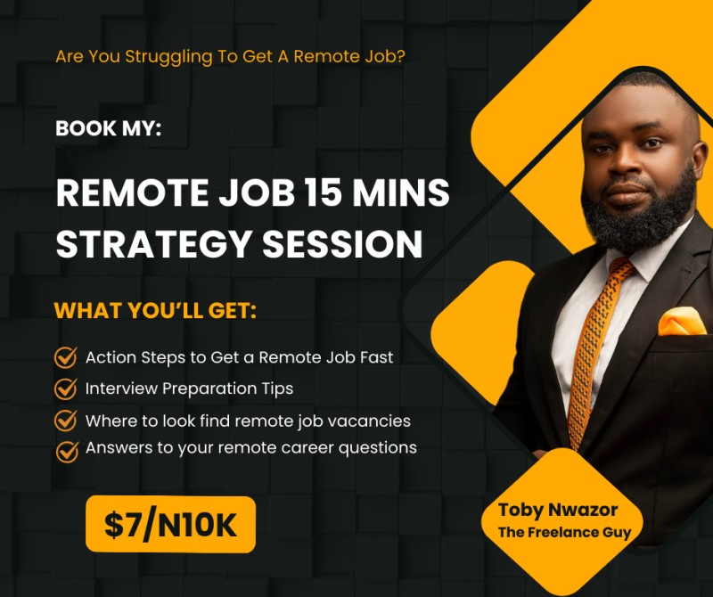 Remote Job 15-Minute Strategy Session