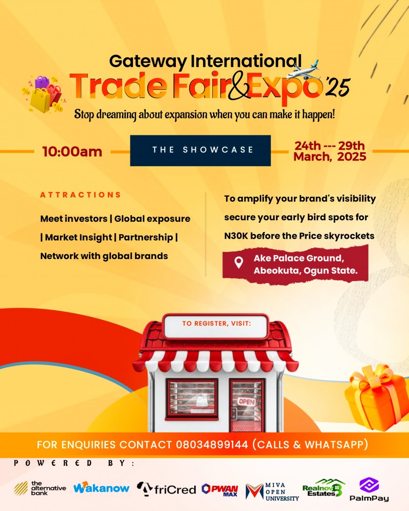 GATEWAY INTERNATIONAL TRADE FAIR AND EXPO 2025..