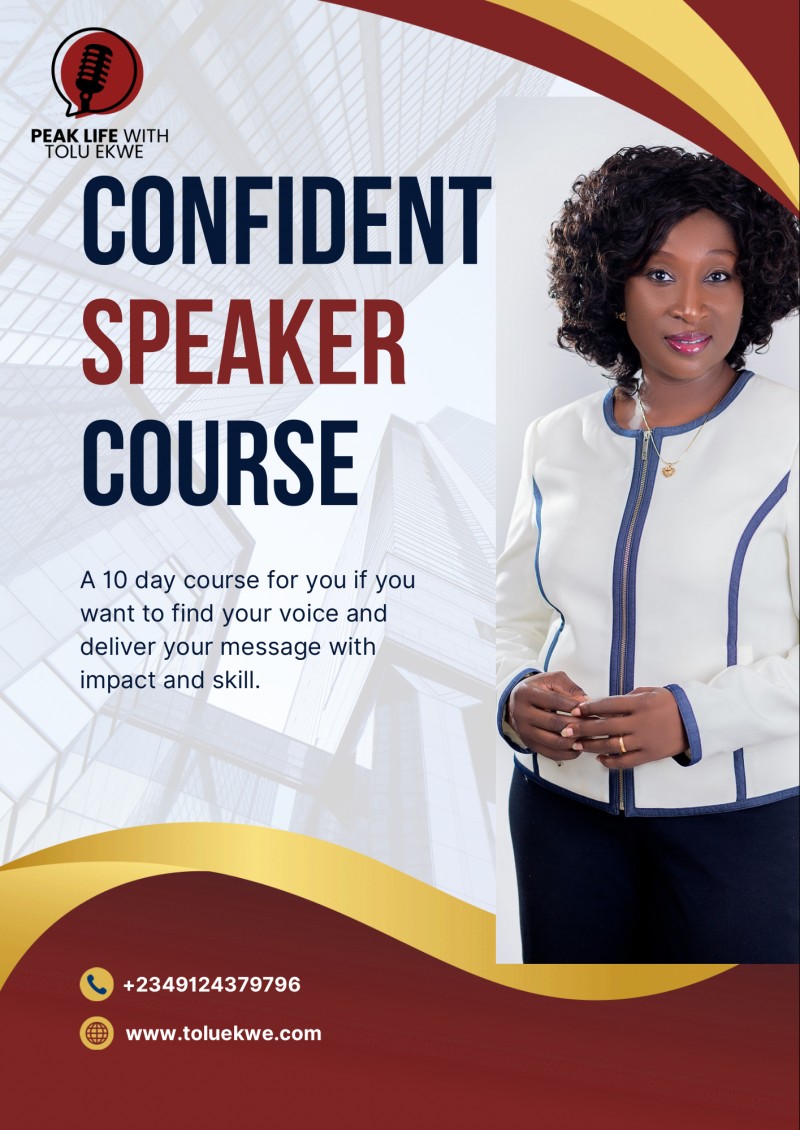 The Confident Speaker Course