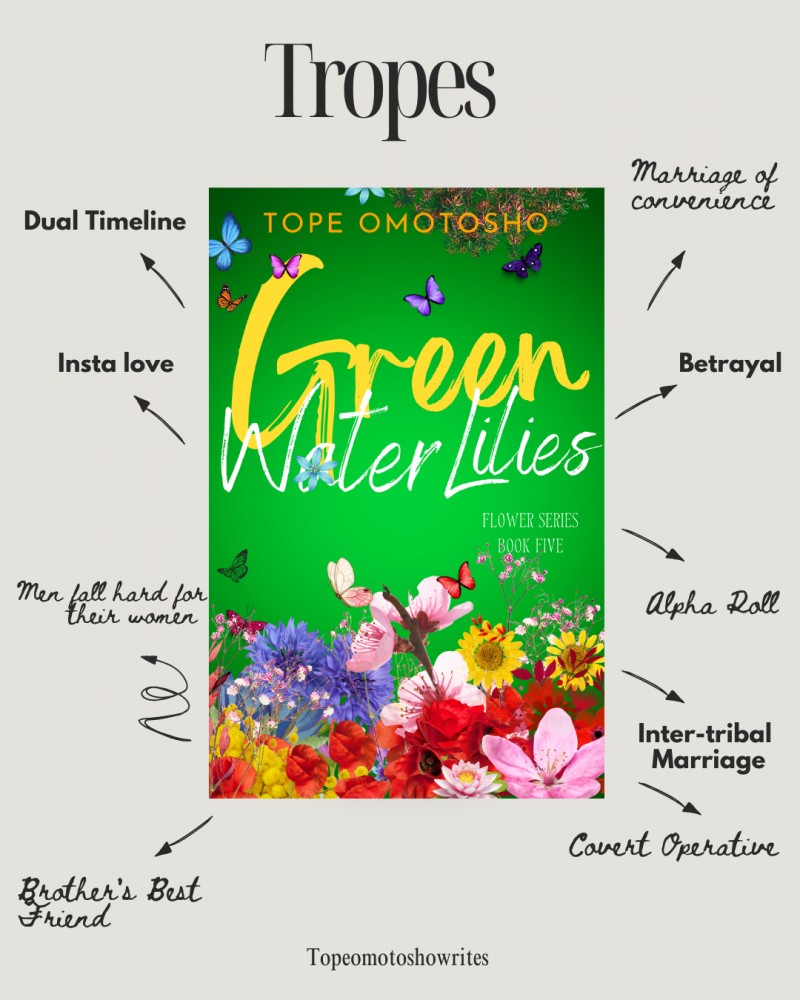 Green Water Lilies (Flower Series Book 5)