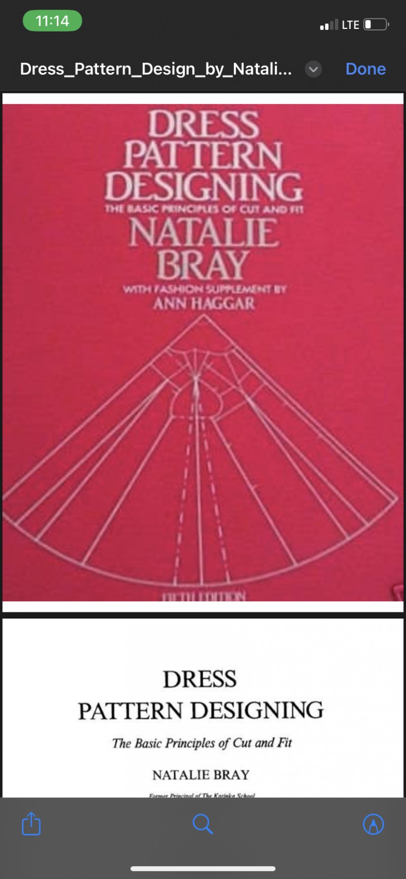 Buy E Book of Natalie bray Pattern Drafting testbook by Torrel Creationz  Fashion School on Selar