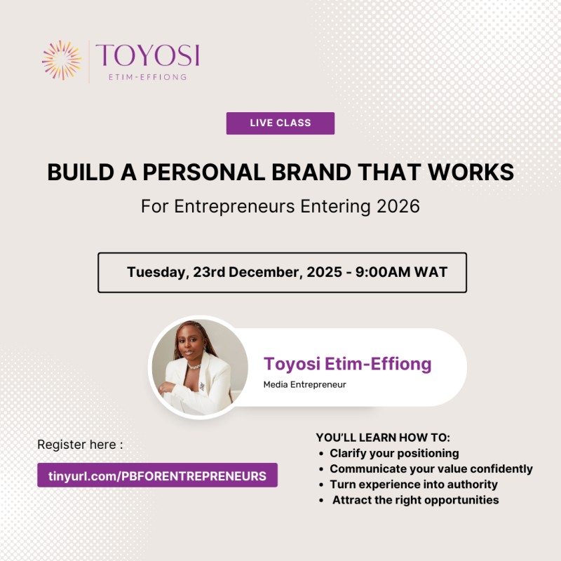 Personal Branding for Entrepreneurs: Positioned for 2026