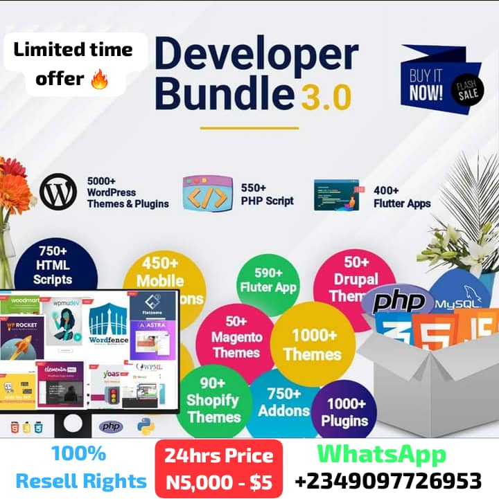 PRO DEVELOPER'S MEGA BUNDLES