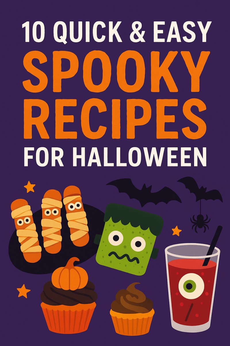 10 Quick & Easy Spooky Recipes for Halloween