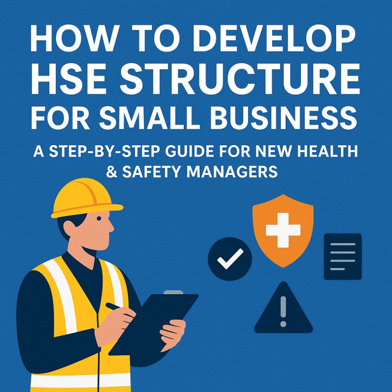 Set up a full HSE department like a professional safety consultant