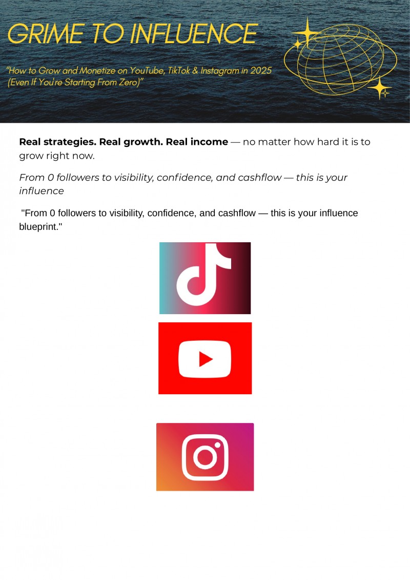 GRIME TO INFLUENCE