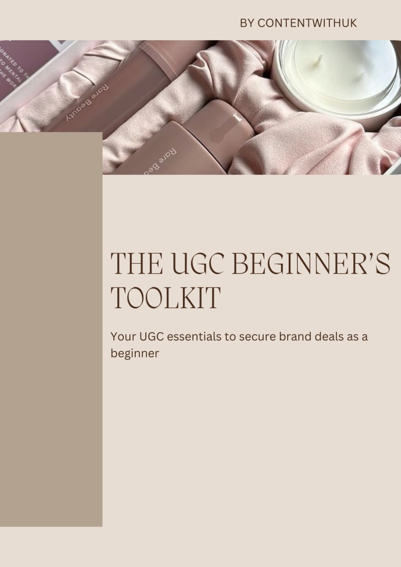 The UGC Beginner's Toolkit