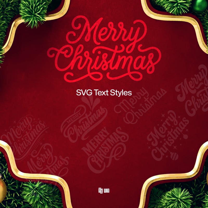 Merry Christmas Text Styles