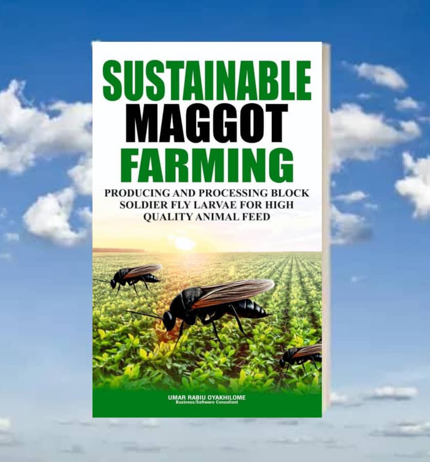 SUSTAINABLE MAGGOT FARMING: Producing and Processing Black Soldier Fly Larvae For High Quality Animal Feed