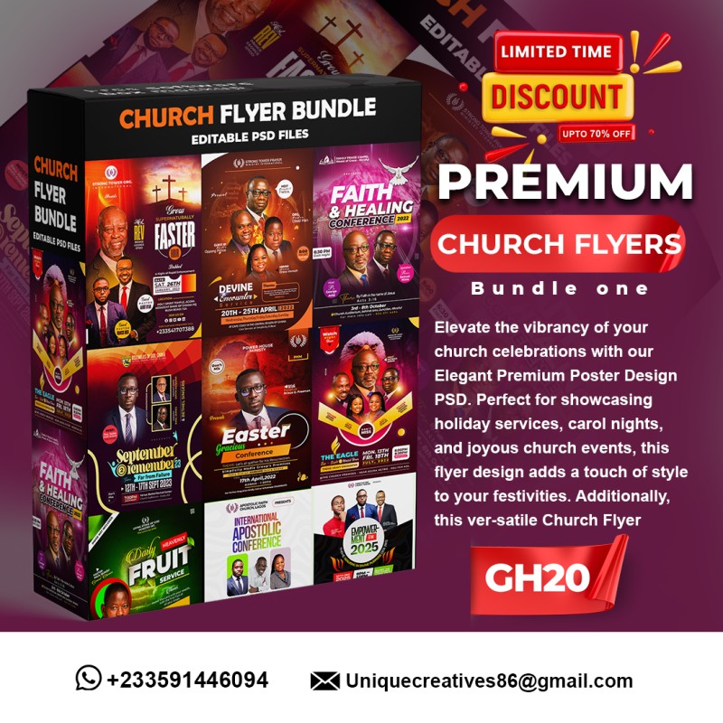 Premium Church Flyer Templates