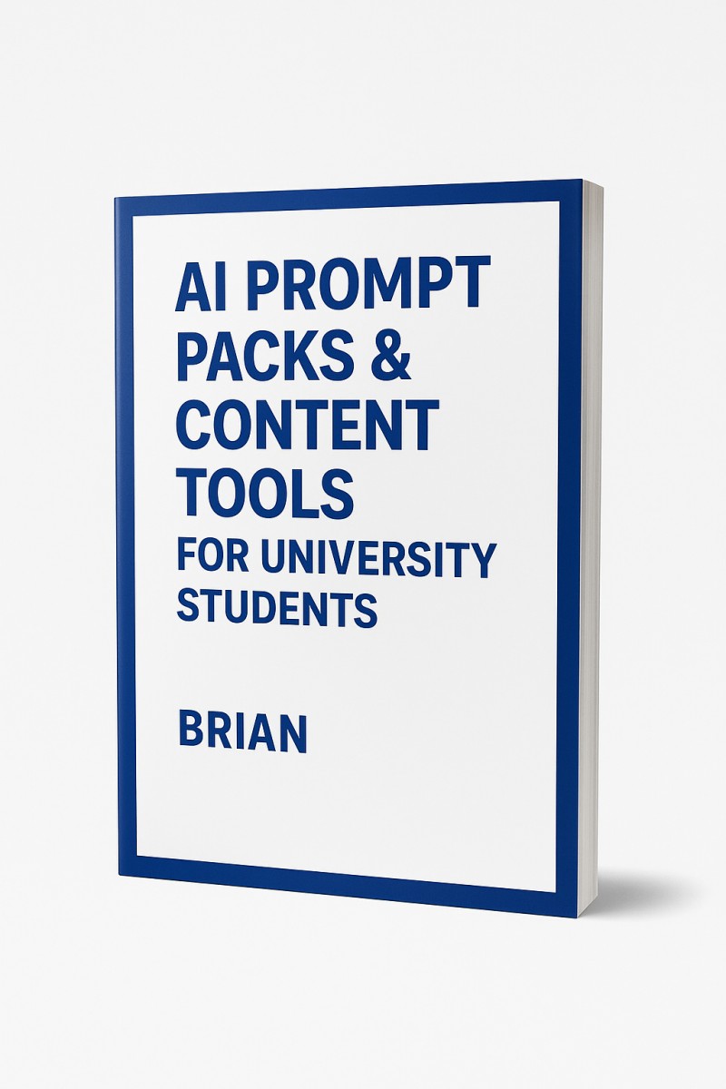 AI Prompt Packs & Content Tools for University Students