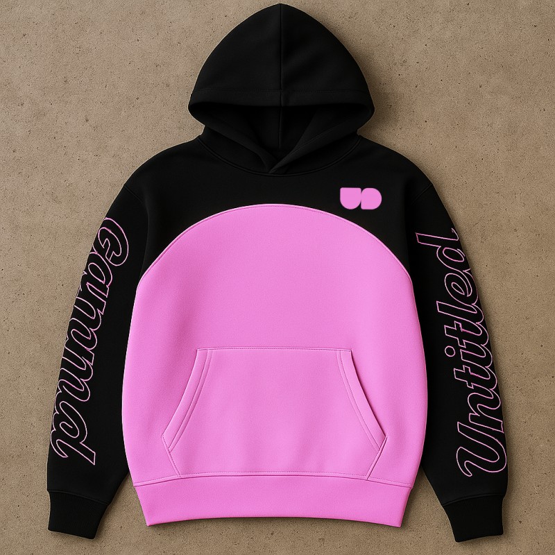 UD x Creative Possibilities Hoodie Set- Black and Pink