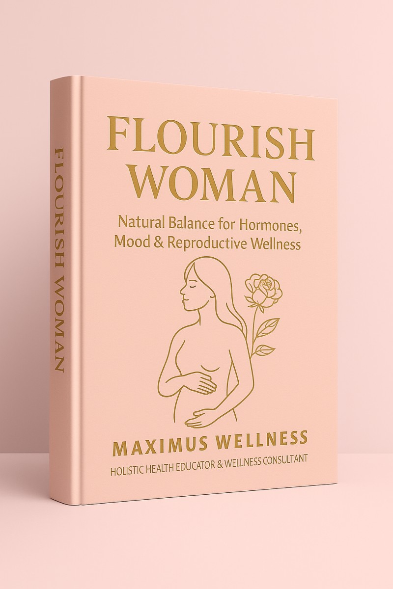 🌸 Flourish Woman – Natural Balance for Hormones, Mood & Reproductive Wellness