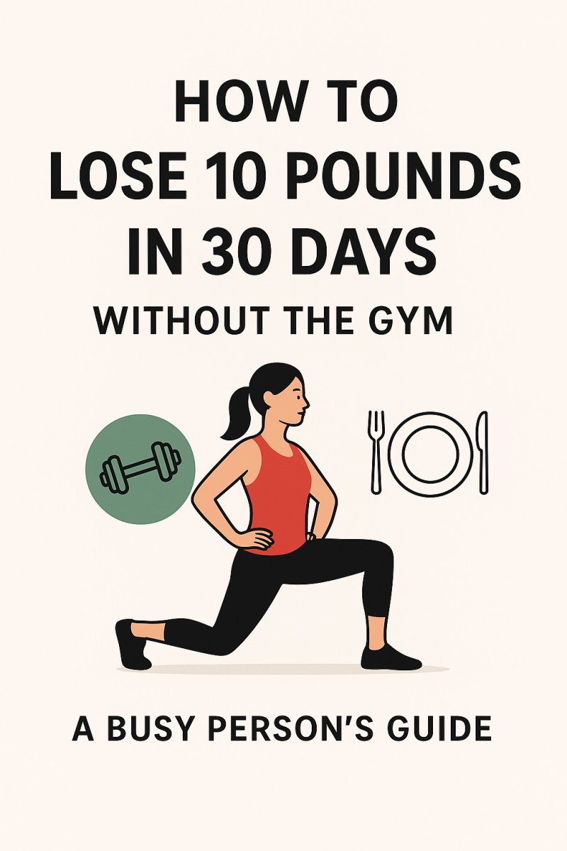 Lose 10 Pounds in 30 Days — No Gym