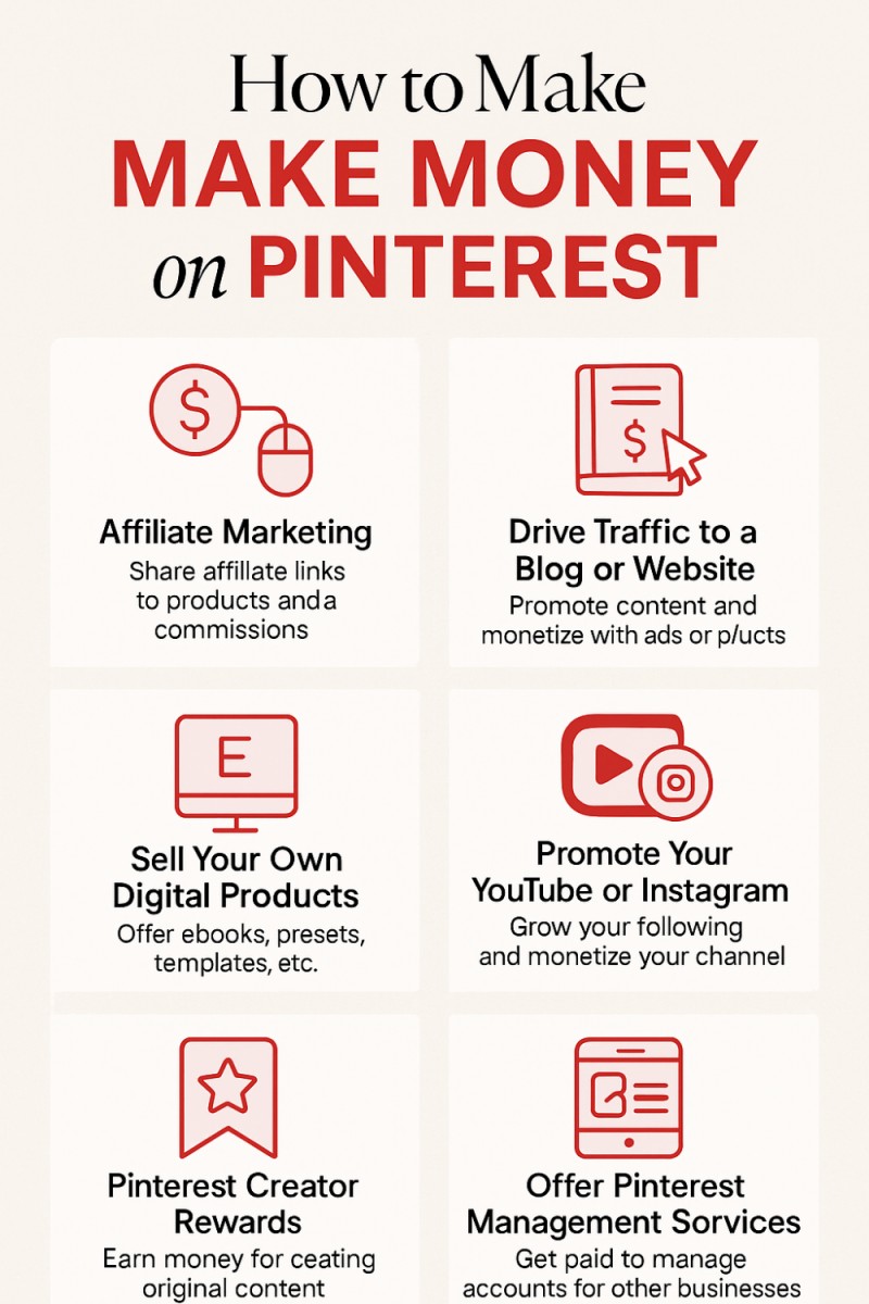 How to make money using pintrest