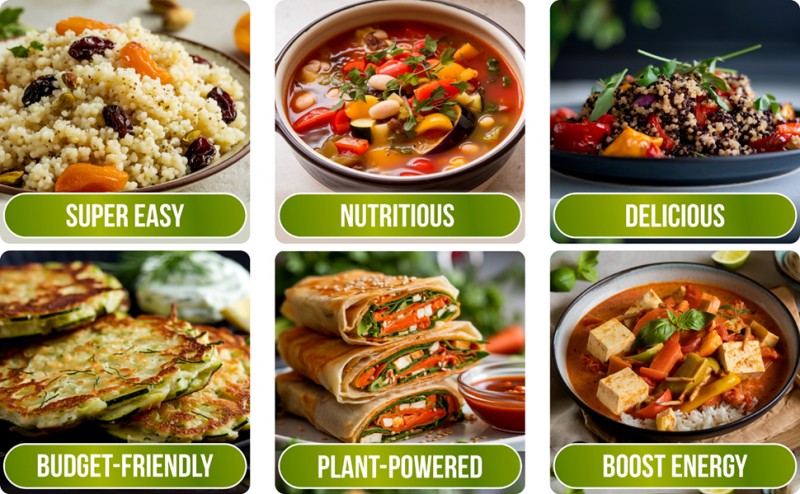 Plant-Based Cookbook for Vegans: Over 200 Whole-food Recipes (Full Color Pictures)