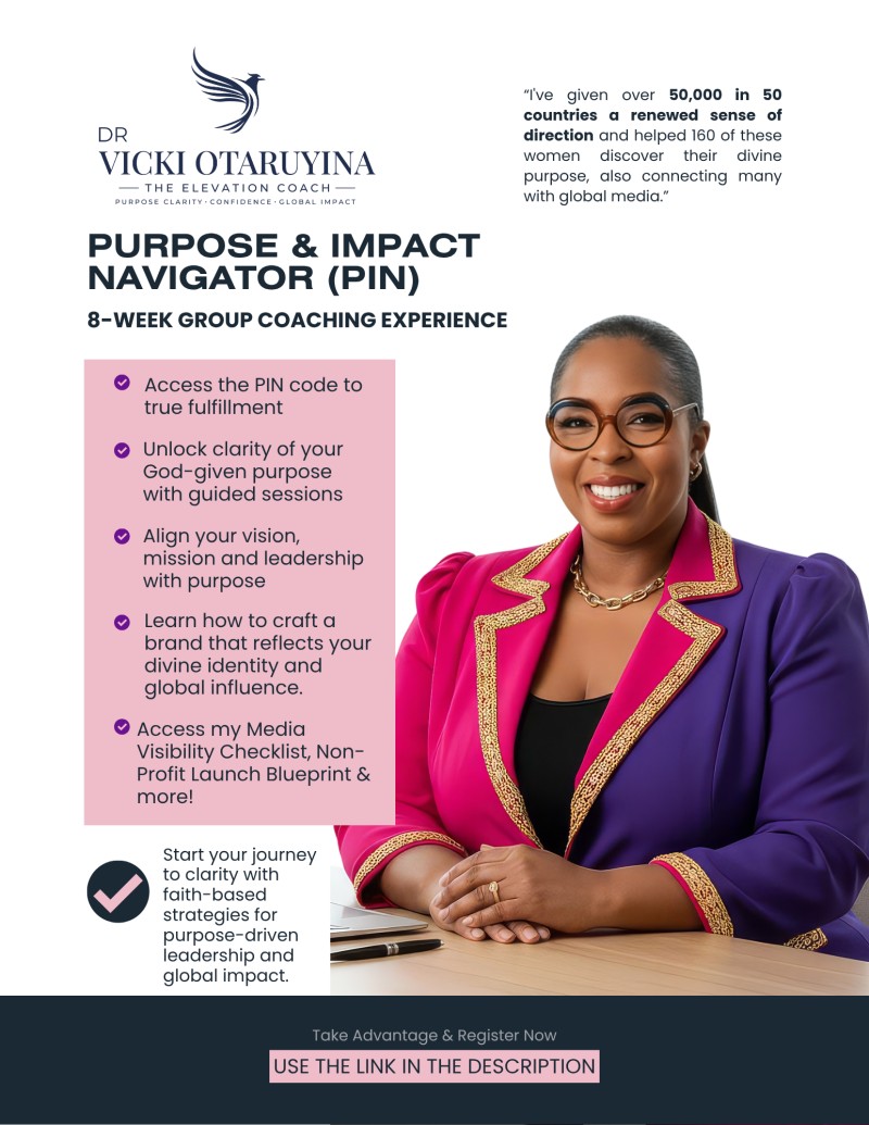 Purpose & Impact Navigator (PIN Code) Group Coaching Program - Cohort #5 June 2026)