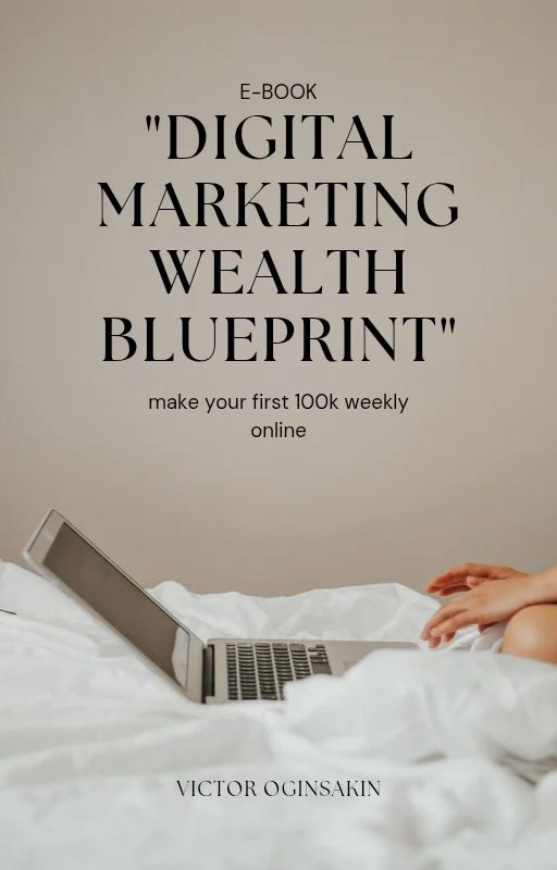 Digital marketing wealth blue print