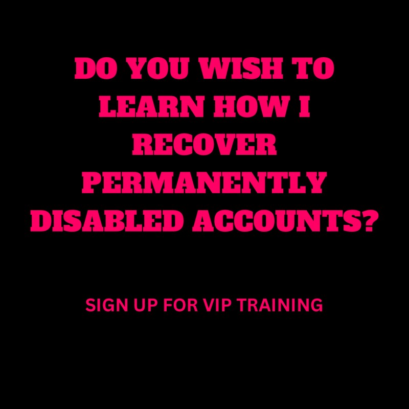 VIP TRAINING FOR ACCOUNT RECOVERY