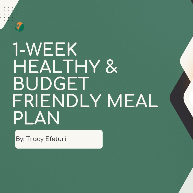 1 Week Free Meal Plan