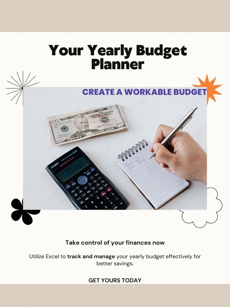 Monthly Budget template